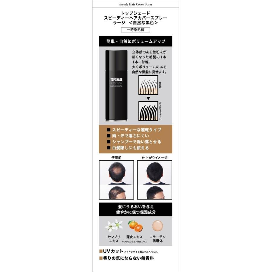 お取り寄せ】柳屋本店 トップシェード スピーディーヘアカバースプレー