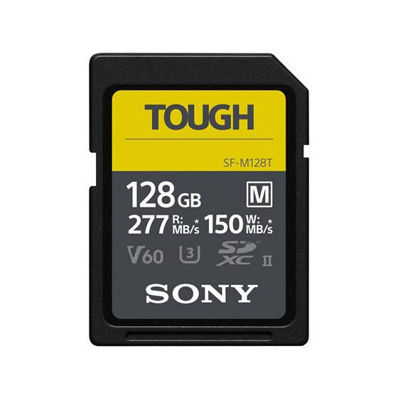 【お取り寄せ】ソニー UHS-II SDメモリーカード 128GB タフ仕様 SF-M128T ＳＤカード ＳＤＨＣカード 記録メディア テープ｜jetprice