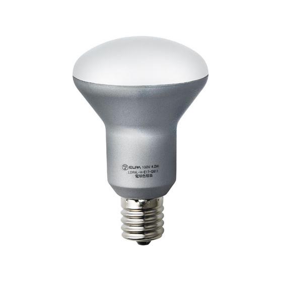 お取り寄せ】朝日電器 LED電球ミニレフ 電球色325lm LDR4L-H-E17-G611 
