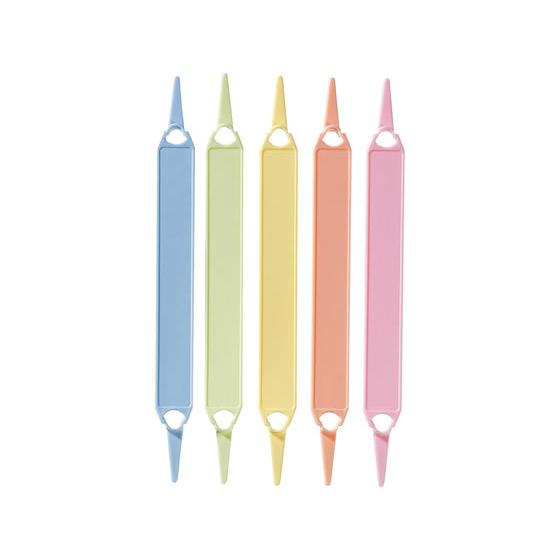 DEBIKA（デビカ） ペーパーファスナー 25枚とじ 5色×6本 063201