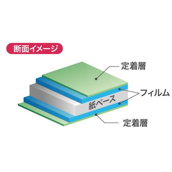 中川製作所 レーザープリンター専用耐水紙 ラミフリー A3 50枚 Ａ３ カラーレーザー用紙 レーザープリンタ用紙_3