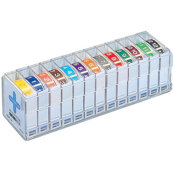 【お取り寄せ】リヒトラブ カラー月ラベル M(ロールタイプ) 「0」~「12」 13箱 HK781Rコミ インデックスラベル ふせん メモ ノート