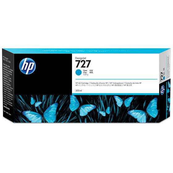 お取り寄せ】HP HP727 インクカートリッジ シアン 300ml F9J76A