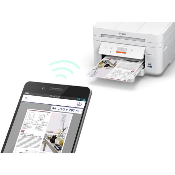 EPSON FAX付A4カラーインクジェット複合機 EW-M530F プリンター複合機 プリンタ スキャナー パソコン プリンター 周辺機器 家電