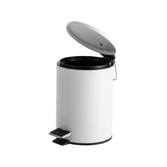 【お取り寄せ】テラモト ペダルボックス(静音タイプ) ホワイト 3L DS-238-703-8  ペダルオープンタイプ ゴミ箱 ゴミ袋 ゴミ箱 掃除 洗剤 清掃｜jetprice｜02