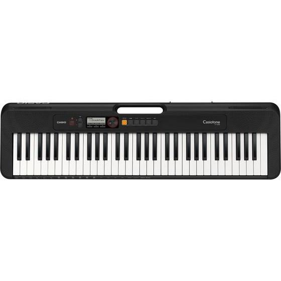 【お取り寄せ】カシオ計算機 Casiotone 電子キーボード ブラック CT-S200BK 音楽 学童用 運動 教材 学童の画像