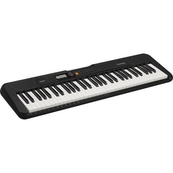 【お取り寄せ】カシオ計算機 Casiotone 電子キーボード ブラック CT-S200BK 音楽 学童用 運動 教材 学童の画像