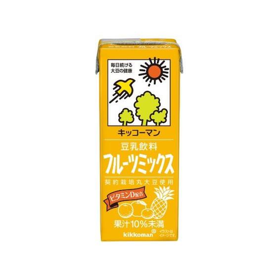 キッコーマンソイフーズ 豆乳 飲料 フルーツミックス 317950 200ML 本物◆ NEW売り切れる前に☆