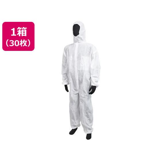 不織布つなぎ服 防塵タイプ 白 L 30枚 川西工業 7017 川西工業 不織布つなぎ服 防塵タイプ 白 L 30枚 7017 : JetPrice