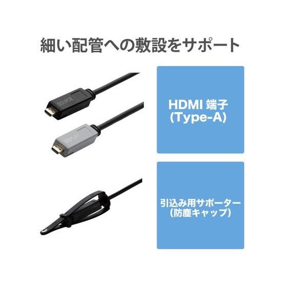 エレコム HDMIケーブル 20m 長尺 DH-HDLOB20BK テレビ、オーディオ