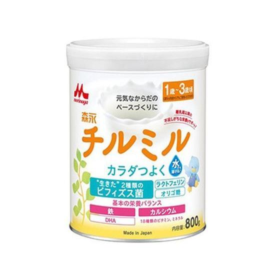 森永乳業 チルミル 大缶 800g ドリンク フード ベビーケア - ベビー飲料