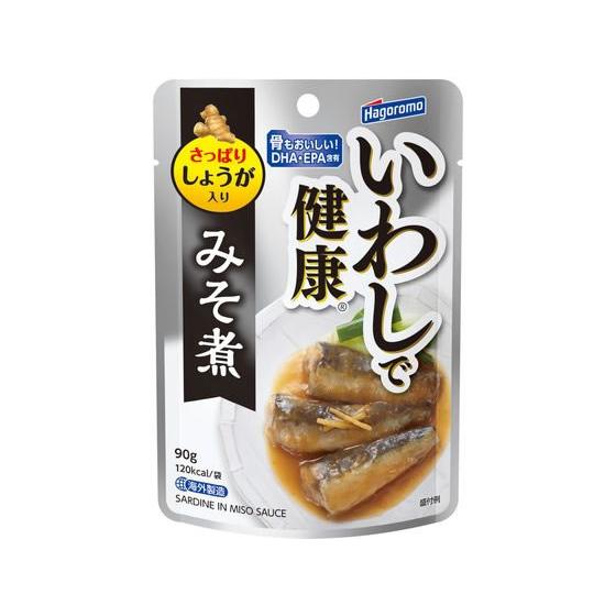 はごろもフーズ いわしで健康 みそ味 パウチ 90g 缶詰 魚介類 食材