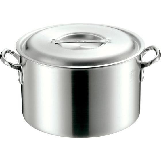 お取り寄せ】MTI プロガスト アルミ半寸胴鍋30cm (目盛付