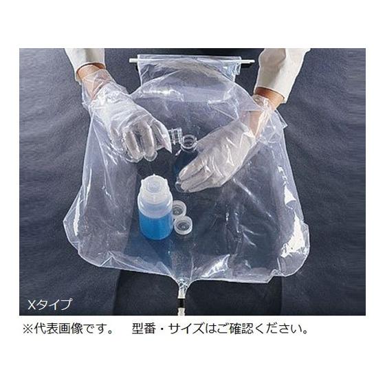 【お取り寄せ】Glas-Col グローブバッグ 6枚入 X27-17 グローブボックス 研究室設備