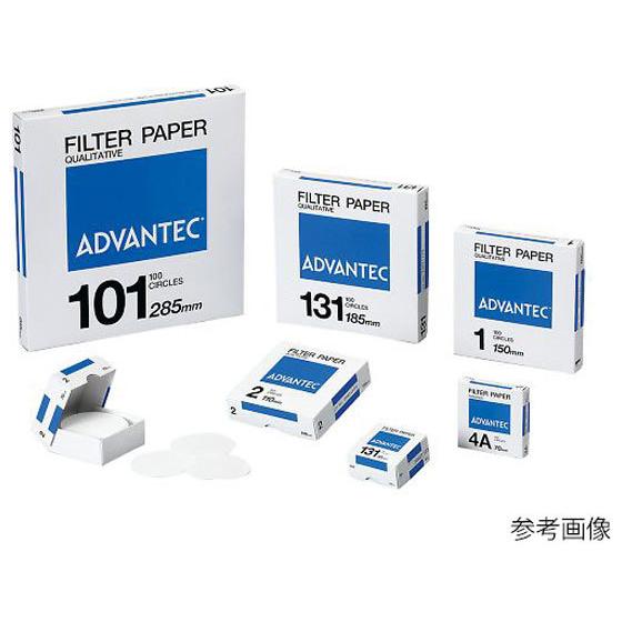 【お取り寄せ】ADVANTEC 定性濾紙 No.1 100枚入 00013600 濾紙 フィルター メンブレン 濾過 検査 分析機器