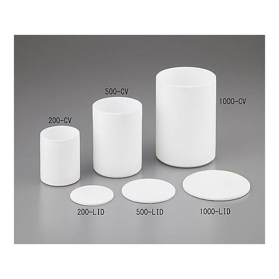 【お取り寄せ】アズワン PTFE円筒容器 本体 2000mL 2000-CV 小型容器 樹脂製 樹脂容器 計量器_1
