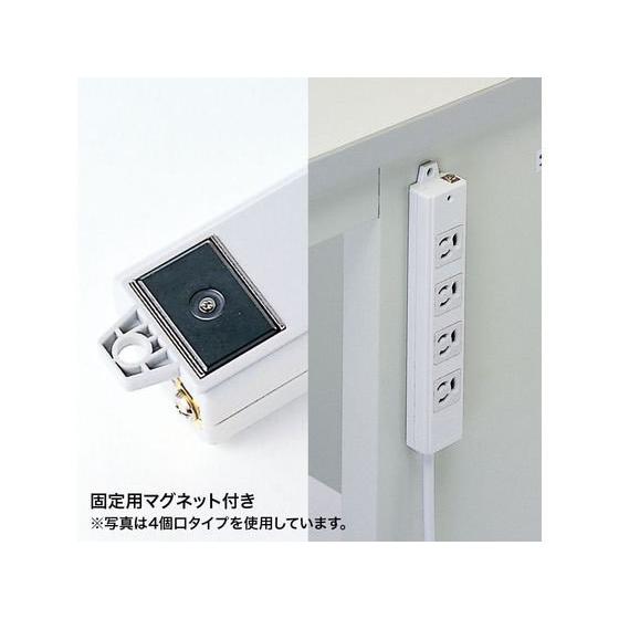 【お取り寄せ】サンワサプライ 工事物件タップ 2個口 1m TAP-KS2-1  ３ピンタイプ ５ｍ未満 ＯＡタップ 延長コード 配線｜jetprice｜06