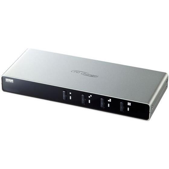 【お取り寄せ】サンワサプライ パソコン自動切替器(4:1) SW-KVM4LUN2 切替機 分配器 ＰＣ周辺機器 パソコン 家電