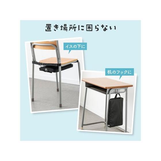 【お取り寄せ】サンワサプライ PC用椅子収納ケース(ブラック) BAG-SCL4WAYBK｜jetprice｜07