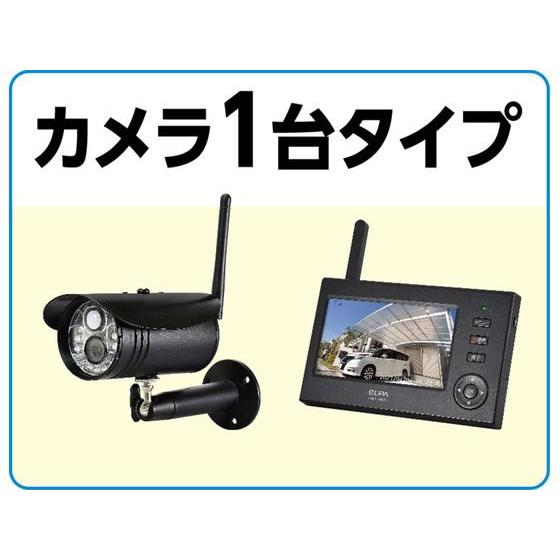 朝日電器 【お取り寄せ】朝日電器 4.3型 ワイヤレスカメラ&モニター 
