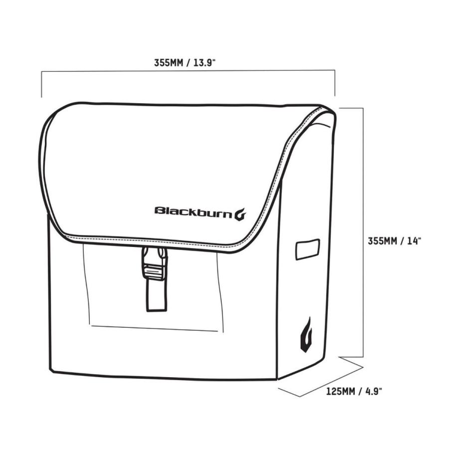 取寄) ブラックバーン ローカル リア パニア Blackburn Local Rear