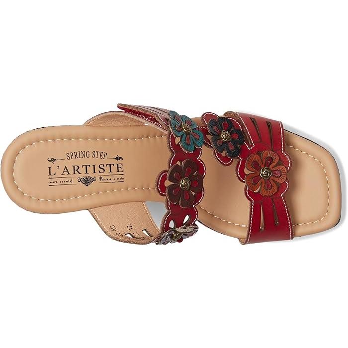 (取寄) ラルティストバイスプリングステップ レディース カプリース L'Artiste by Spring Step women Caprice Red 取寄) ラルティストバイスプリングステップ レディース カプリース L