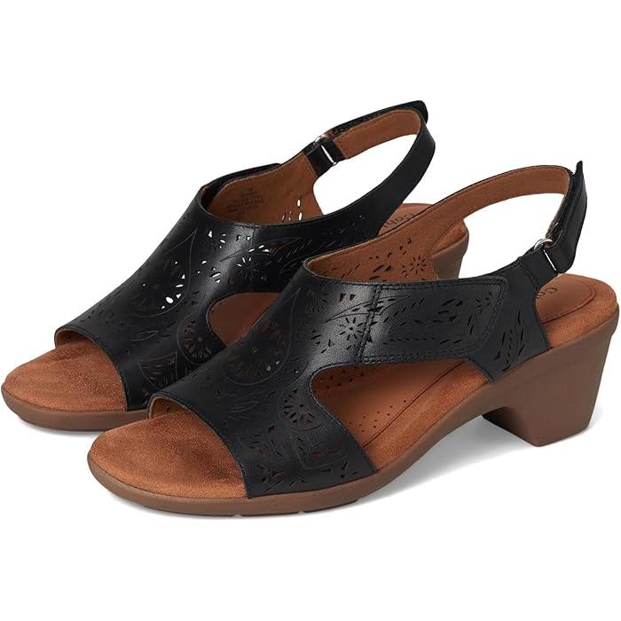 (取寄) コブ ヒル レディース  Cobb Hill women Corria Black Leather コブヒル P最大17倍1/1限定 (取寄) コブ ヒル レディース Cobb Hill