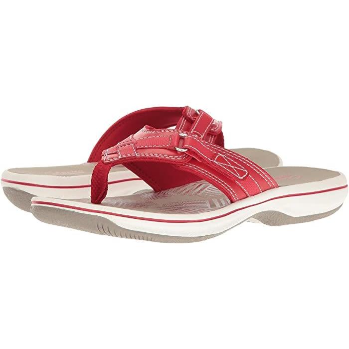 (取寄) クラークス レディース ブリーズ シー Clarks women  Breeze Sea Red Clarks（クラークス） P最大17倍1/1限定 (取寄) シューズ レディース