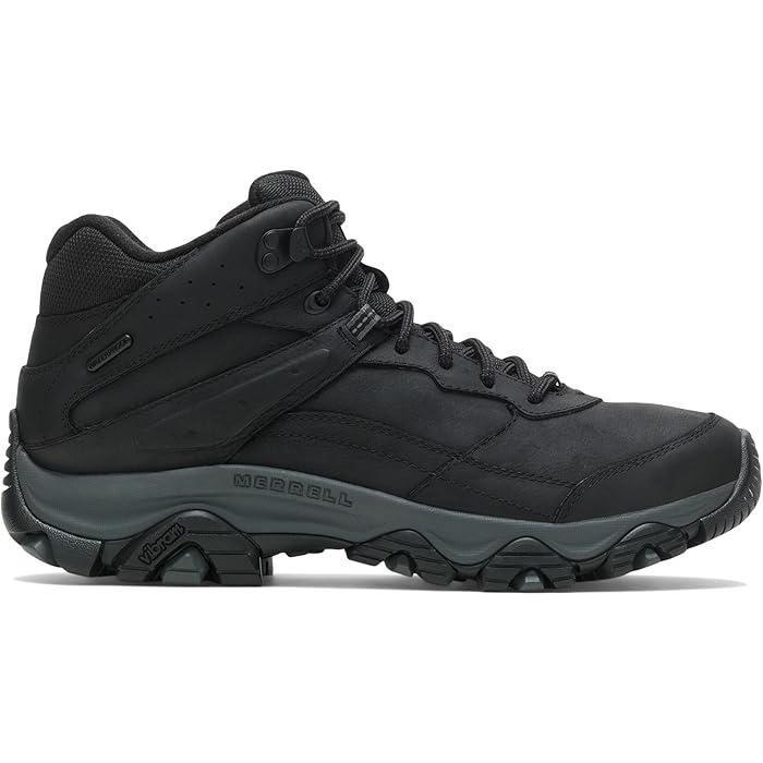 (取寄) メレル メンズ モアブ アドベンチャー 3 ミッド Wp Merrell men Merrell Moab Adventure 3 Mid WP Black 1 MERRELL（メレル） (取寄) メンズ モアブ アドベンチャー 3 ミッド Wp
