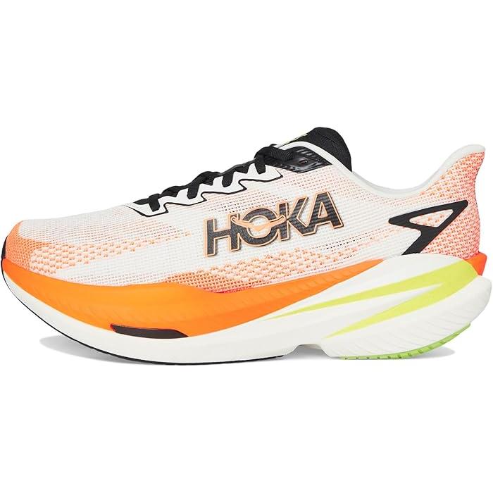 取寄) ホカオネオネ メンズ マッハ X 3 Hoka men Mach White/Neon