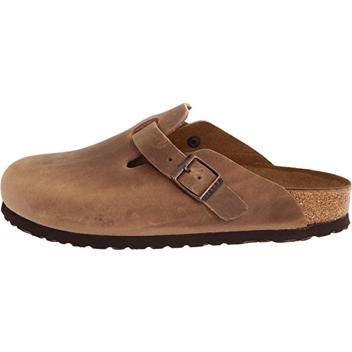 (取寄) ビルケンシュトック メンズ ボストン - レザー Birkenstock men Boston - Suede/Oiled Leather Dark Tea BIRKENSTOCK（ビルケンシュトック） P最大16倍1/5限定 (取寄) ボストン