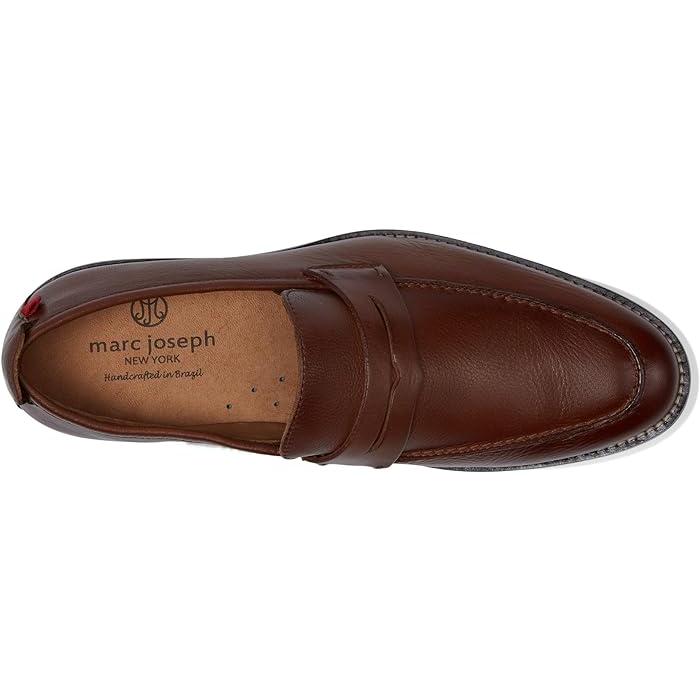 (取寄) マークジョセフニューヨーク メンズ ヴィレッジ ストリート Marc Joseph New York men Marc Joseph New York Village Street Cognac Napa Soft P最大17倍1/1限定 (取寄) マークジョセフニューヨーク メンズ