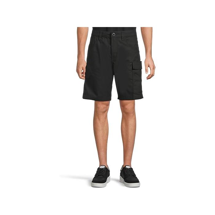 (取寄) ボルコム メンズ キャリパー リ リラックスド-フィット ワーク ショーツ Volcom men Caliper II Relaxed Work Shorts Black VOLCOM（ボルコム） (取寄) メンズ キャリパー リ リラックスド