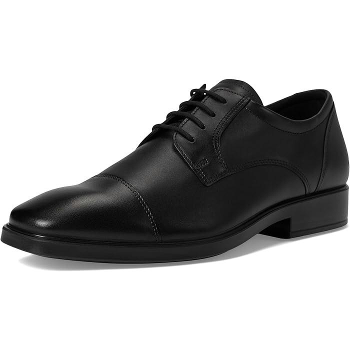 (取寄) エコー メンズ ミラン キャップ トゥ タイ オックスフォード ECCO men Milan Cap Toe Tie Oxford Black ecco（エコー） (取寄) メンズ ミラン キャップ トゥ タイ