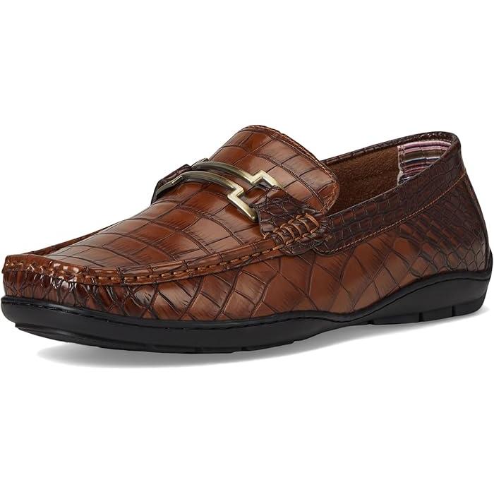 (取寄) ステイシー アダムス メンズ モック トゥ ドライバ Stacy Adams men Embrey Moc Toe D Cognac P最大17倍1/1限定 (取寄) ステイシー アダムス メンズ モック トゥ