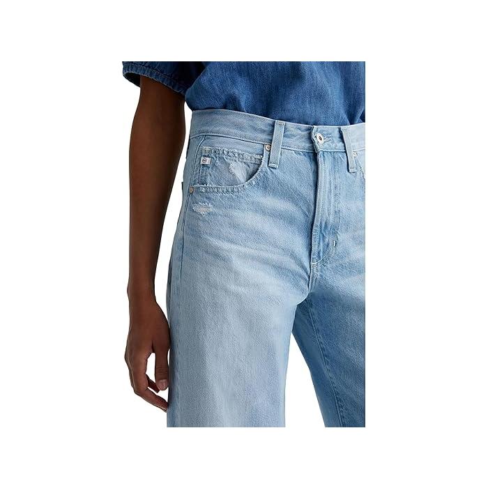 取寄) AGジーンズ レディース ハッティー ハイ ライズ クロップ バレル