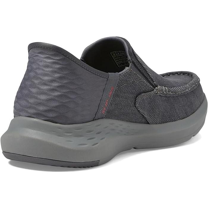 (取寄) スケッチャーズ スニーカー メンズ スリップインズ パーソン - ドゥ・ヴィット SKECHERS men Slip-Ins: Parson - Dewitt Charcoal｜jetrag｜05