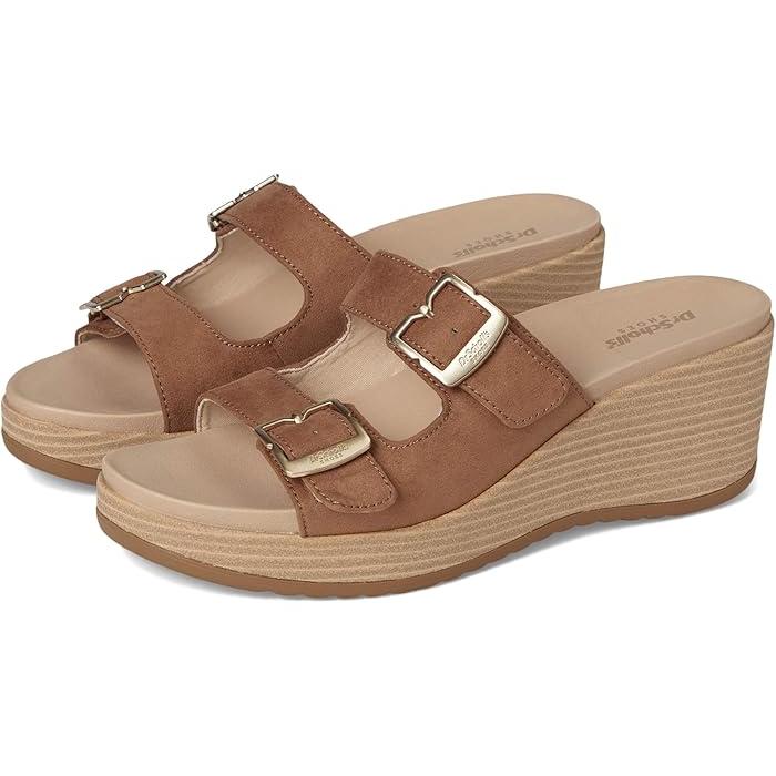 (取寄) ドクターショール レディース カリ ブリーズ Dr. Scholl's women Cali Breeze Honey Brown Fabric ドクターショール（Dr.Scholl） (取寄) レディース カリ ブリーズ Dr