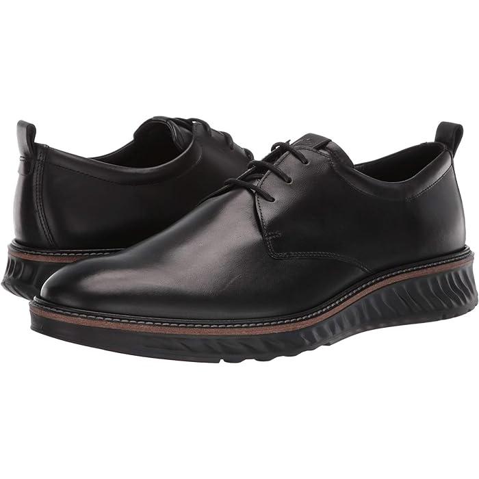 (取寄) エコー メンズ ST1 ハイブリット プレーン トゥ タイ ECCO men ECCO ST1 Hybrid Plain Toe Tie Black ecco（エコー） (取寄) メンズ ST1 ハイブリット プレーン トゥ タイ