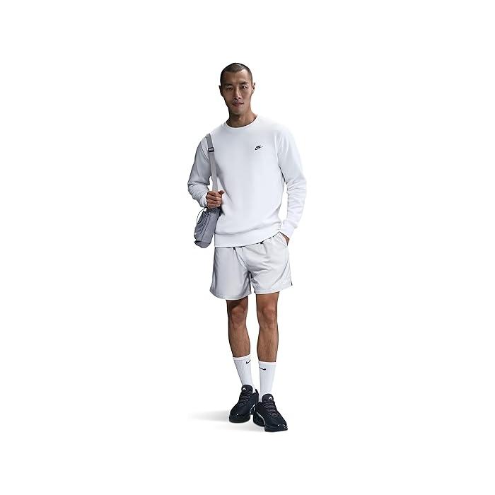 (取寄) ナイキ メンズ クラブ バスケット ボール クルー Nike men Club Basket Ball Crew White/Black NIKE（ナイキ） (取寄) メンズ クラブ バスケット ボール クルー Nike