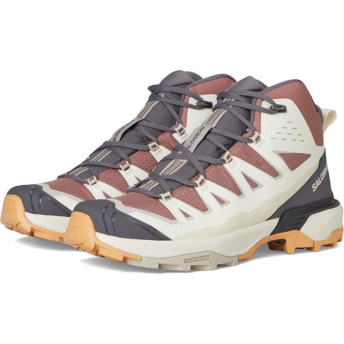 (取寄) サロモン レディース X ウルトラ 360 エッジ ミッド GTX Salomon women X Ultra 360 Edge Mid GTX Burlwood/Vanilla Ice/Excalibur SALOMON（サロモン） P最大17倍1/1限定 (取寄) レディース X ウルトラ