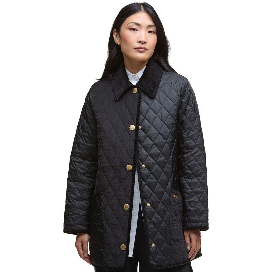 (取寄) バブアー レディース メリル キルテッド ジャケット - ウィメンズ Barbour women Meryl Quilted Jacket - Women's Black/Classic Barbour（バブアー） (取寄) レディース メリル キルテッド ジャケット