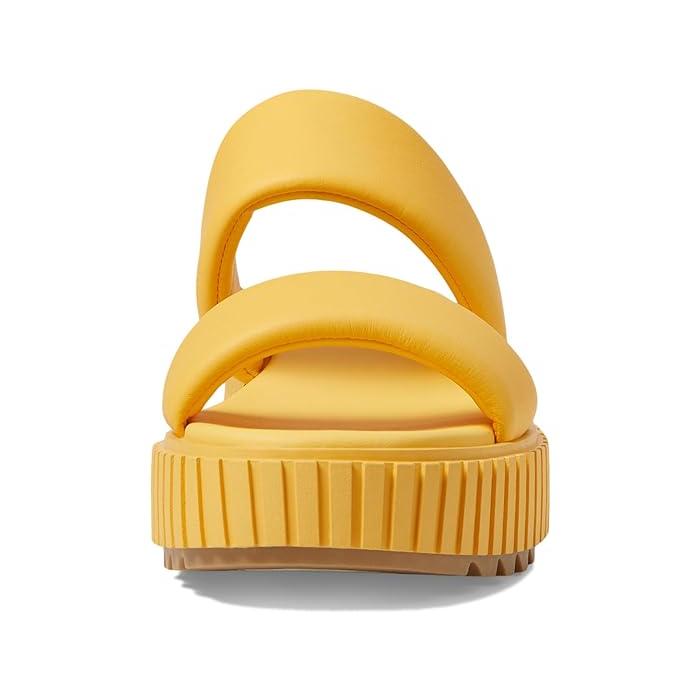 (取寄) ソレル レディース ONA ストリートワークス スライド ミッド サンダル SOREL women ONA Streetworks Slide Mid Sandal Yellow Ray/Sea Salt 格安，最新作 P最大12倍01/22限定 (取寄) ソレル レディース ONA