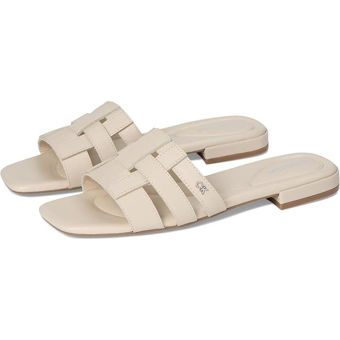 (取寄) カルバンクライン レディース テシー   women Tessie Ivory Leather Calvin Klein（カルバン・クライン） (取寄) レディース テシー Calvin