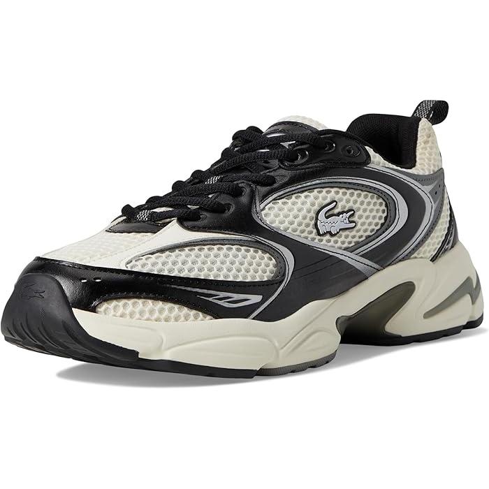 (取寄) ラコステ メンズ ストーム 96 2k スニーカー Lacoste men Storm 96 2k Sneakers Off Whtite/Black LACOSTE（ラコステ） (取寄) メンズ ストーム 96 2k スニーカー