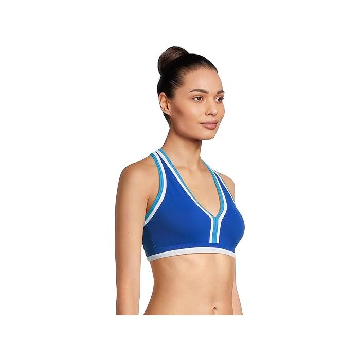 (取寄) ビーチライオット レディース IDA トップ Beach Riot women Ida Top Riviera Azure 取寄) ビーチライオット レディース IDA トップ Beach Riot women Ida