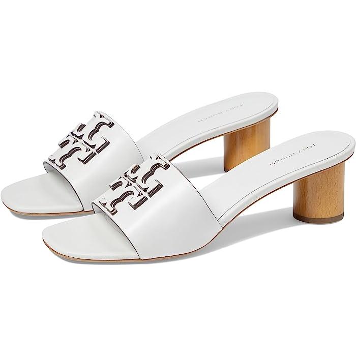 Tory Burch ミュールサンダル レザー☆送料&関税込み☆Tory Burch☆PIERCED MULE WEDGE選択2色