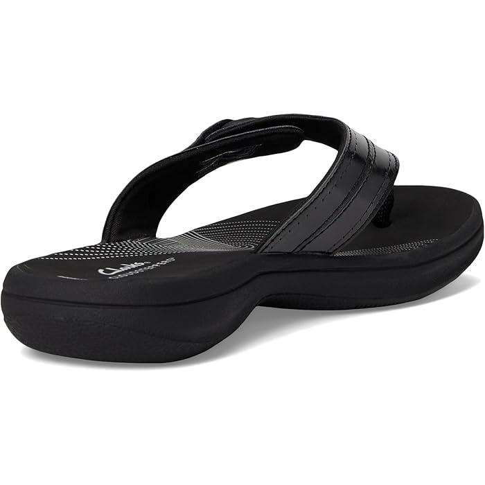 (取寄) クラークス レディース ブリーズ レイナ Clarks women Breeze Reyna Black Synthetic Clarks（クラークス） P最大20倍12/13-15限定 (取寄) シューズ