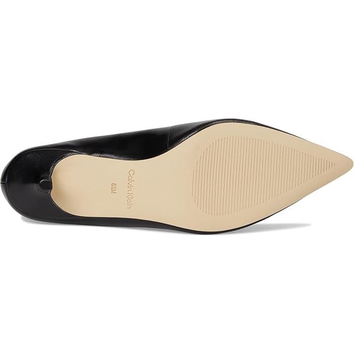 (取寄) カルバンクライン レディース    women Voneta Black Leather Calvin Klein（カルバン・クライン） (取寄) レディース Calvin Klein