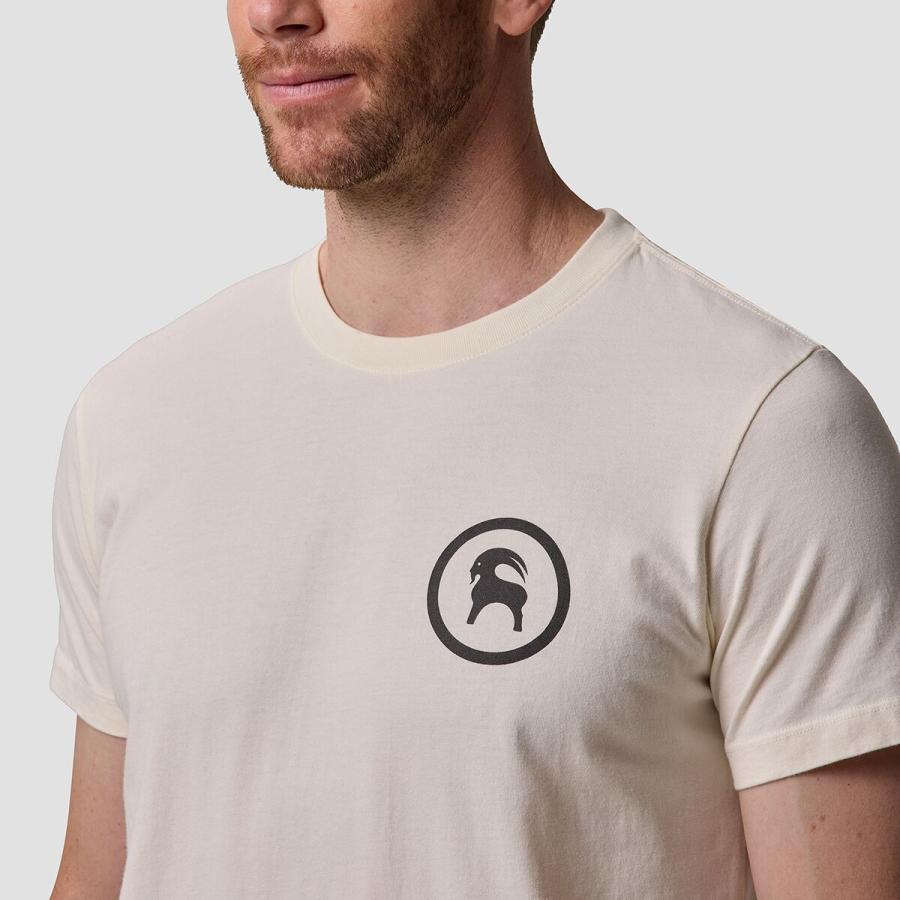 (取寄) バックカントリー サーフィング ゴート T-シャツ Backcountry Surfing Goat T-Shirt Egret 取寄) バックカントリー サーフィング ゴート T-シャツ Backcountry